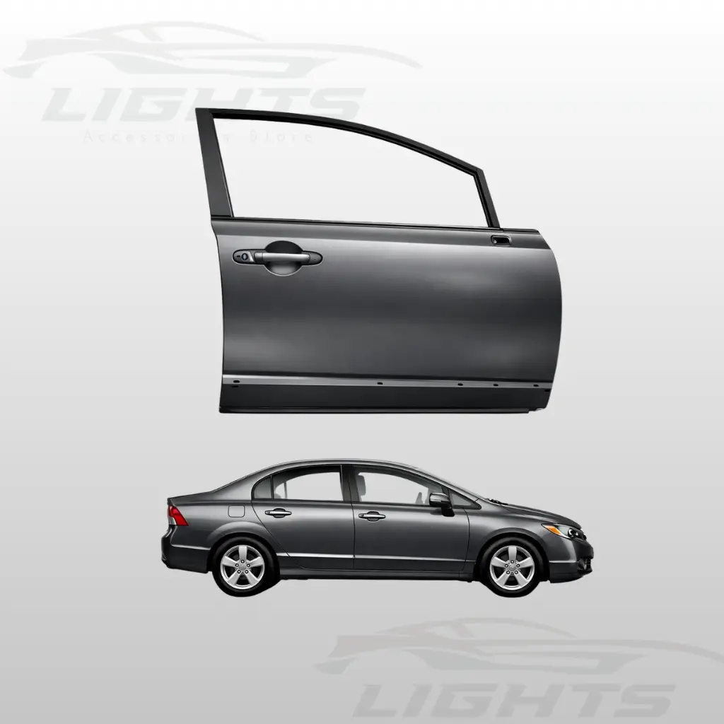 Puerta delantera compatible con Honda Civic 2006-2011.