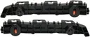 Filler de bumper delantero compatible con Toyota Tacoma 2016-2021.