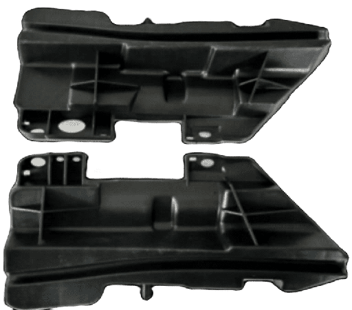 [L:CRV-17-027 R:CRV-17-028] Placa de guía de aire del panel de ajuste del bumper delantero, compatibles con HONDA CR-V 2017-2019.