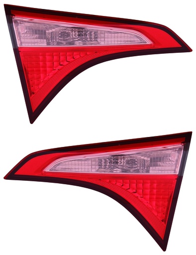 [XT-17-Corolla-004] Conjunto de luces traseras, compatibles con Toyota Corolla 2017-2019. Modelo LE.