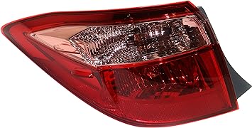 [XT-17-Corolla-005] Conjunto de luces traseras exteriores, compatibles con Toyota Corolla 2017-2019. Modelo LE.