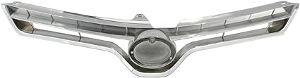 [XT-14Corolla-010A] Parilla delantera superior CROMADA, compatible con Toyota Corolla 2014-2016. Modelo LE.