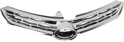 [TY-Corolla-14-16-42] Parrilla delantera superior, CROMADA, compatible con Toyota Corolla 2014-2016. Modelo SE.