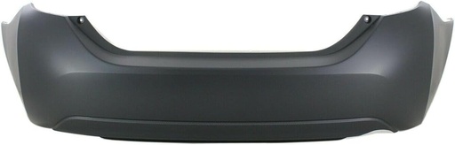 [XT-14Corolla-017A] Bumper trasero compatible con Toyota Corolla 2014-2019. LE/SE