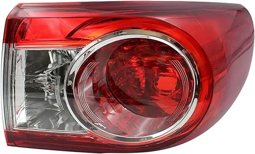 [L:XT-corolla-10-007 R:XT-corolla-10-010] Luz trasera exterior, compatible con Toyota Corolla 2011-2013.