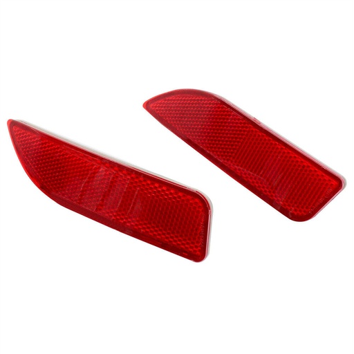 [L:XT-corolla-10-021 R:XT-corolla-10-022] Reflector de luz del bumper trasero, compatible con Toyota Corolla 2011-2013.