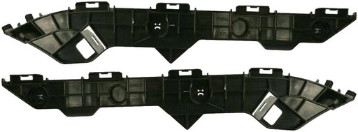 [L:XT-corolla-10-030 R:XT-corolla-10-031] Conjunto de soportes de bumper trasero, compatible con Toyota Corolla 2009-2013.