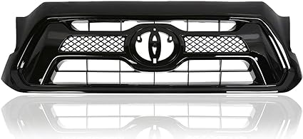 [XT-TACOMA-12-0 09] Conjunto de parilla delantera negra, compatible con Toyota Tacoma 2012-2015.