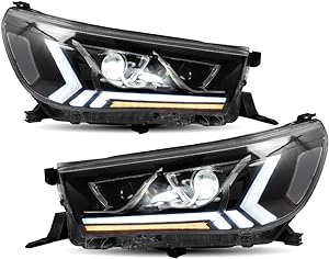 [TY-HILUX-16-22-01] Conjunto de Focos con sistema LED, compatible con TOYOTA HILUX 2015-2019.