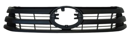 [XT-16-REVO-012] Parrilla frontal negra, compatible con TOYOTA HILUX 2015-2019.