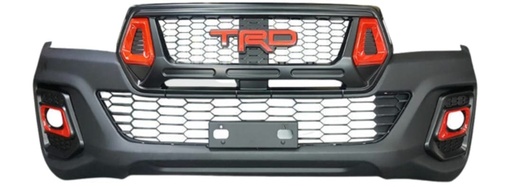 [XT-16-REVO-063] Bumper delantero compatible con  TOYOTA HILUX 2016-2020 (Body kit TDR HILUX REVO).