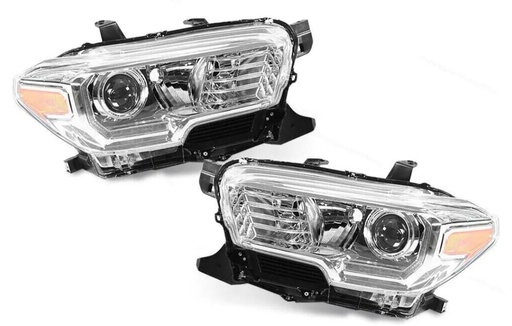 [L:TACOMA-16-001 R:TACOMA-16-002] Focos delanteros compatibles con Toyota Tacoma 2016-2021.