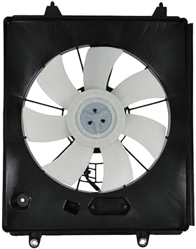 [HND-CRV-10-11-098] Conjunto de ventilador de refrigeración del condensador del A/C ,compatible con HONDA CR-V 2010-2016 2.4L.
