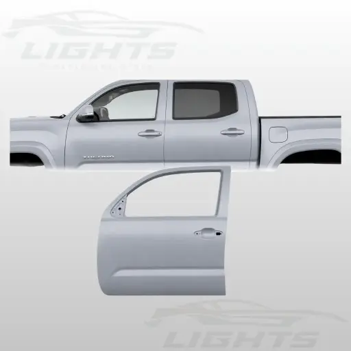 Puerta delantera compatible con Toyota Tacoma 2016-2023.