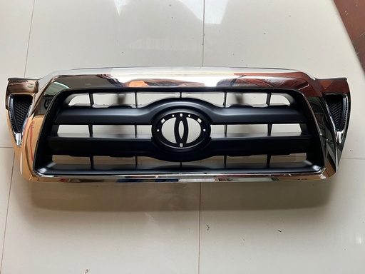 [TYT-TACOMA-05-11-431] Parrilla superior cromada, compatible con Toyota Tacoma 2005-2011.