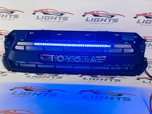 [TXT-TACOMA-12-012P] Parrilla superior con barra de luz Led, compatible con Toyota Tacoma 2012-2015. 