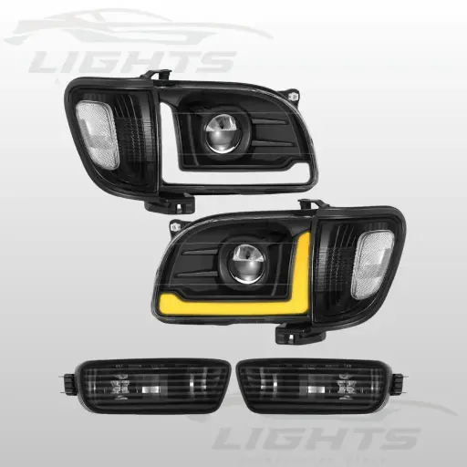 Focos delanteros DRL Led Toyota Tacoma 2001-2004.
