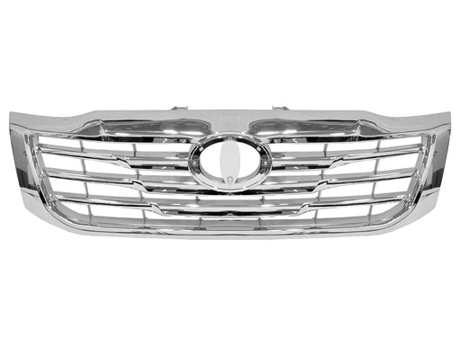 [HILUX-12-006] Parrilla frontal cromada, compatible con Toyota Hilux Vigo 2012-2015.