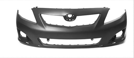 [TYT-Corolla-09-10-21] Bumper delantero compatible con Toyota Corolla SE 2009-2010 (con agujero de spoiler).
