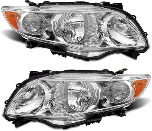 [TY-Corolla-09-10-17] Focos delanteros compatibles con Toyota Corolla 2009-2010.