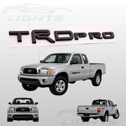 Emblema TRDpro para Toyota Tacoma 2005-2024.