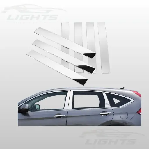 [HND-CRV-1214-065] Moldura cromada para ventana Honda CR-V 2012 2014.