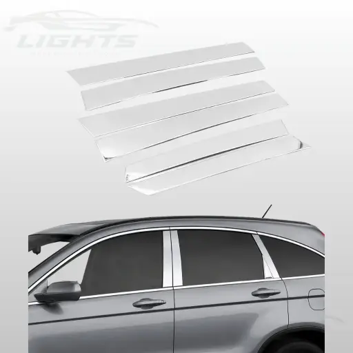 [HND-CRV-0709-065] Moldura cromada de ventana para Honda CR-V 2007-2011.