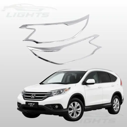 [HND-CRV-1214-067] Cromos para focos compatibles con Honda CR-V 2012-2014.