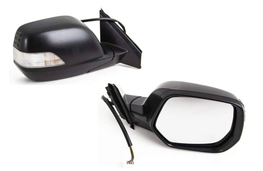 [HND-CRV-07-11-075] Espejo retrovisor exterior plegable con luz LED de giro, compatibles con Honda CR-V 2007-2011. De 5 pines.