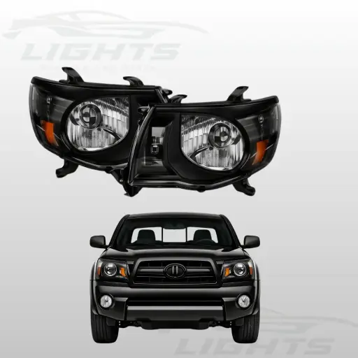 Foco full-black compatible con Toyota Tacoma 2005-2011.