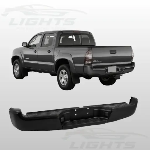 [TYT-TACOMA-0511-045-NEW] Bumper trasero negro para Toyota Tacoma 2005-2015